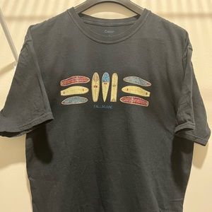 Men’s Fallbrook, CA Black T-Shirt (L)